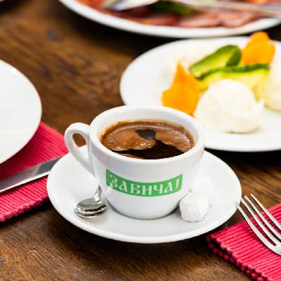 Domaća kafa u restoranu Zavicaj Kraljevo