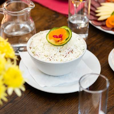 Šopska salata u restoranu Zavicaj Kraljevo