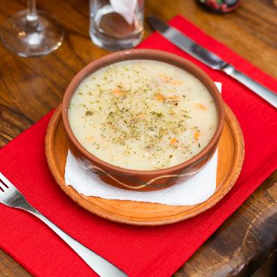 Teleća čorba u restoranu Zavicaj Kraljevo